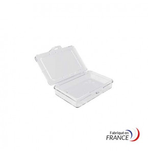 A8 box with fixed compartments - 90x65x20 mm - 1 compartment