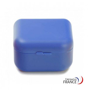 Dental box - BDEN1 GM BLEU - Dim. ext. 80 x 71 x 50 mm