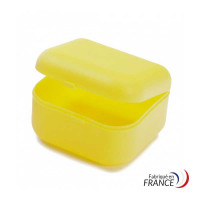 Dental box -  BDEN1 GM YELLOW - Dim. ext. 80 x 71 x 50 mm