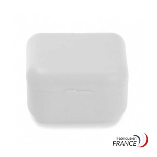 BDEN1 GM WHITE dental box - External dimensions: 80 x 71 x 50 mm