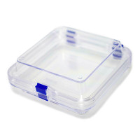 Boîte à membrane élastique BM98 avec fermoir bleu