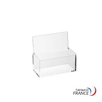 Crystal boxes - 155x70xH70 mm - PMMA