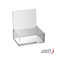Crystal boxes - 188x140xH68 mm - PMMA