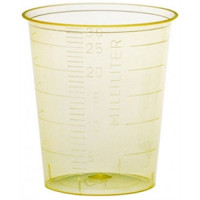 Plastic measuring cups H41 mm without lid - DESTOCKAGE