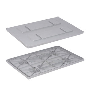 Couvercle en PEHD pour caisse-palette - 1200 x 1000 mm