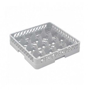 Casier de lavage gris - base 16 compartiments