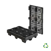 Polypropylene plastic pallet container 