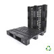 Open deck pallet medium load 3 skids- recycled PP - 1200x1000 mm