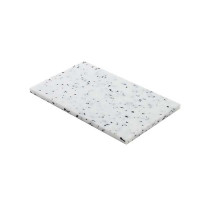 White/black HDPE marble boards