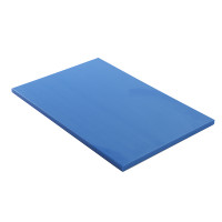 Blue HDPE500 board - 45x30x1.25 cm