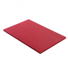 Red HDPE board