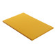 Yellow HDPE500 board - 45x30x1.25 cm