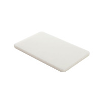 Planche blanche en PEHD500 - 40x30x1,5 cm