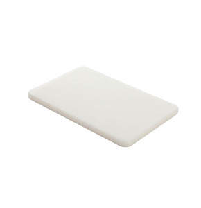 White HDPE 500 Cutting Board 60x40cm
