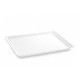 Plat PLEXI.  B53 - 420X305X17mm - blanc