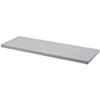 Zinc-plated shelf 1200 x 300 mm - max. load 80 kg + 4 cleats