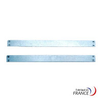 Paire de rails porte-bac 600x400