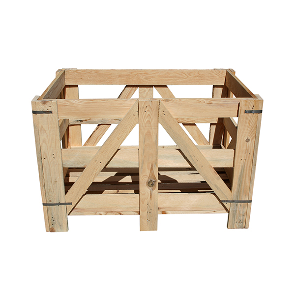 Wooden pallet box