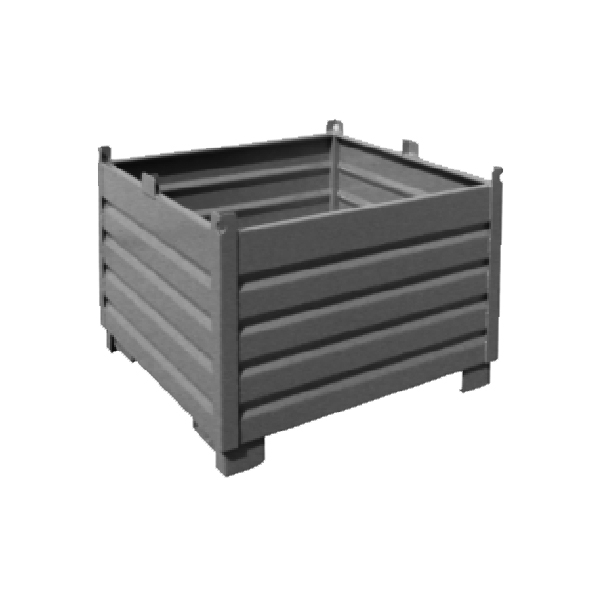 Metal pallet box