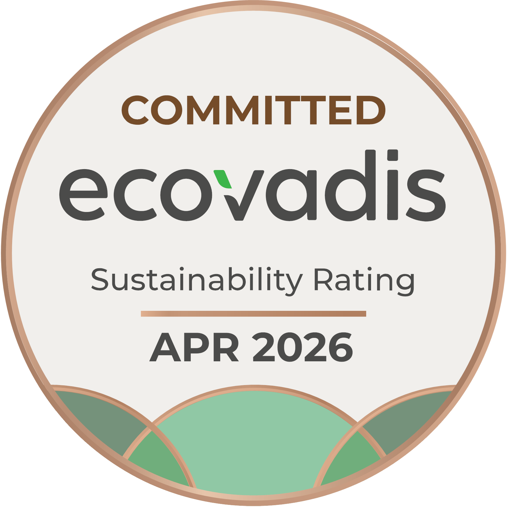 EcoVadis Committed Medal — Multiroir